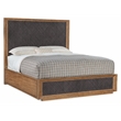 Hooker Furniture Big Sky Veneers and Resin King Panel Bed in Brown