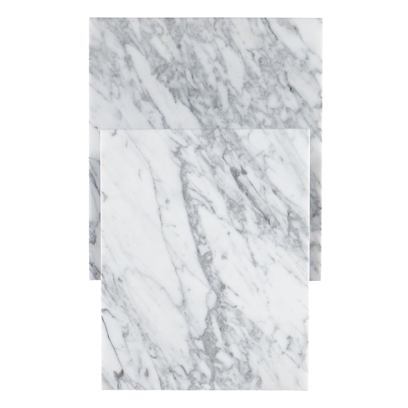 Hooker Furniture Melange Georgie Veneers and Metal Side Table in Silver