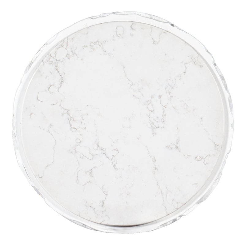 Hooker Furniture Melange Resin Be-Leaf In Me Accent Table in White