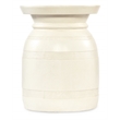 Hooker Furniture Big Sky Resin Tahoe Urn Spot Table in Beige