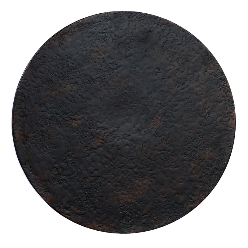 Hooker Furniture Big Sky Resin Urn Spot Table in Black Finish