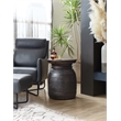 Hooker Furniture Big Sky Resin Urn Spot Table in Black Finish