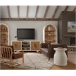 Hooker Furniture Big Sky Veneers Wood Tahoe Etagere in White