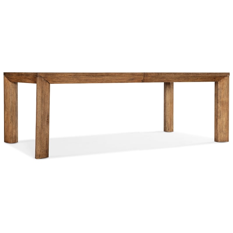 Hooker Furniture Big Sky Veneers and Solid Wood Table in Brown