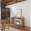 Hooker Furniture Big Sky Wood and Metal Stool in Brown Finish