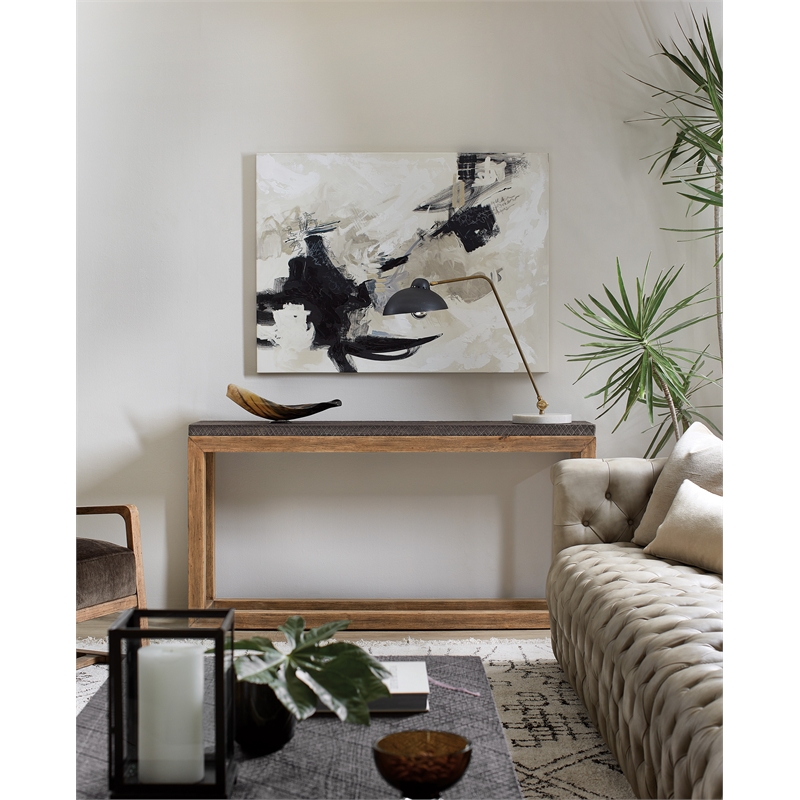 Hooker Furniture Big Sky Wood and Resin Sofa Table in Brown Finish