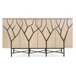 Melange Branched Four Door Entertainment Credenza