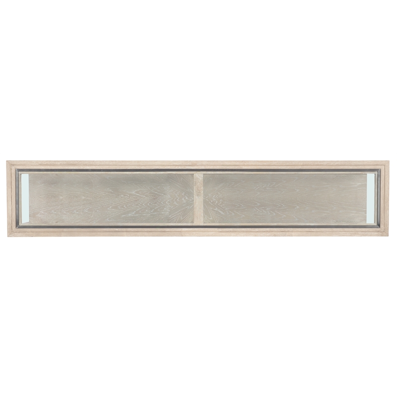 Nouveau Chic Open Shelf Console Table in Natural Wood Finish by Hooker Furniture