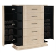 Hooker Furniture Nouveau Chic 5-Drawers Wood Bedroom Chest in Sandstone