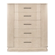 Hooker Furniture Nouveau Chic 5-Drawers Wood Bedroom Chest in Sandstone