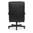 Charleston Leather Executive Swivel Tilt Chair in Black by Hooker Furniture