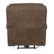 Hooker Furniture Leather Power Recliner with Power Headrest in Brown
