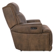 Hooker Furniture Leather Power Recliner with Power Headrest in Brown