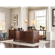 Hooker Furniture Charleston Executive Wood Desk in Maraschino Cherry Brown