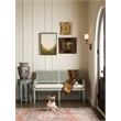 Charleston Living Room Wood Accent Bench in Blue by Hooker Furniture