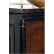 Charleston Wood Entertainment Console in Black Cherry by Hooker Furniture