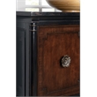 Charleston Wood Entertainment Console in Black Cherry by Hooker Furniture