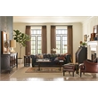 Charleston Wood Entertainment Console in Black Cherry by Hooker Furniture