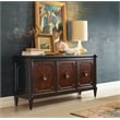 Charleston Wood Entertainment Console in Black Cherry by Hooker Furniture