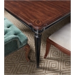 Hooker Furniture Charleston Rectangle Wood Dining Table in Black Cherry