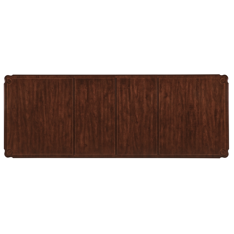 Hooker Furniture Charleston Rectangle Wood Dining Table in Black Cherry