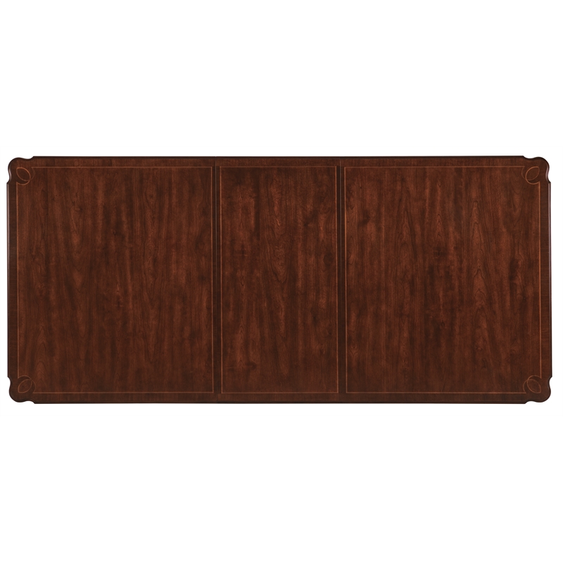 Hooker Furniture Charleston Rectangle Wood Dining Table in Black Cherry