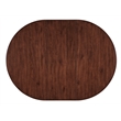 Hooker Furniture Charleston Round Wood Dining Table in Black Cherry