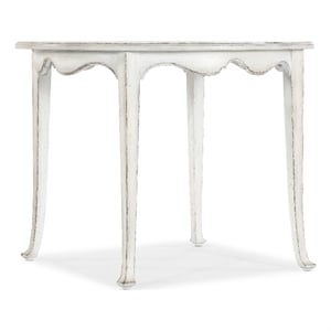 Charleston Wood Breakfast Table in Magnolia White by Hooker Furnishings