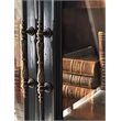 Hooker Furniture Charleston Glass-Door Display Cabinet in Black Cherry