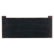 Hooker Furniture Charleston 3-Drawer Wood Chest in Black Cherry