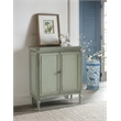 Charleston Two-Door Wood Accent Chest in Verdigris Green by Hooker Furniture