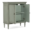 Charleston Two-Door Wood Accent Chest in Verdigris Green by Hooker Furniture