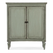 Charleston Two-Door Wood Accent Chest in Verdigris Green by Hooker Furniture