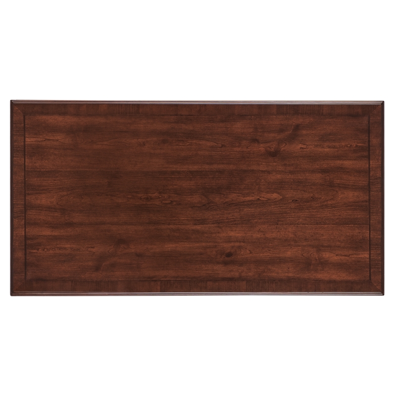 Charleston Wood Rectangle Cocktail Table in Cherry Brown by Hooker Furniture
