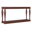 Hooker Furniture Charleston Rectangle Wood Console Table in Cherry Brown