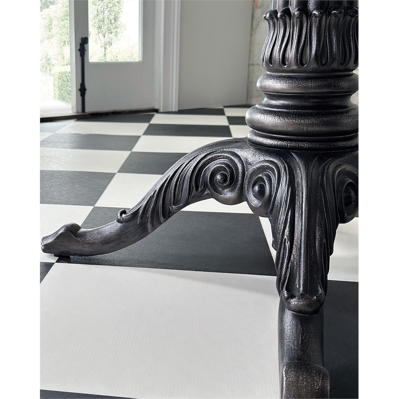 Charleston Stone-Top Bistro Table in Garden Black Finish by Hooker Furniture