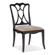 Hooker Furniture Charleston Fabric Upholstered Side Chair in Black Cherry