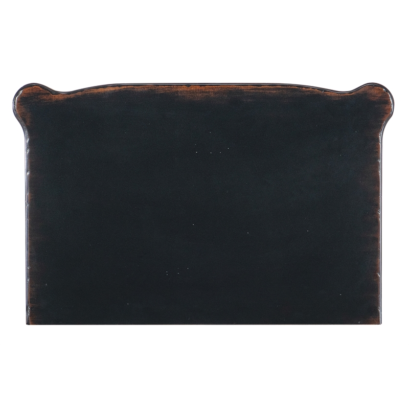 Hooker Furniture Charleston 3-Drawer Traditional Wood Nightstand in Black Cherry