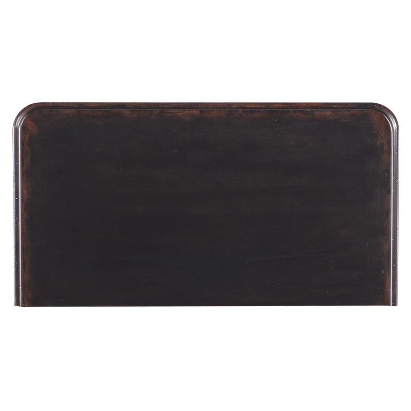 Hooker Furniture Charleston 2-Drawer Traditional Wood Nightstand in Black Cherry