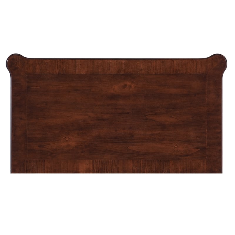 Charleston Three-Drawer Wood Nightstand in Cherry Brown by Hooker Furniture