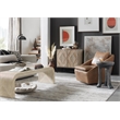 Hooker Furniture Commerce & Market Wood Spot Table in Black Natural