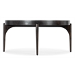 Hooker Furniture Commerce & Market Round Wood Cocktail Table in Dark Brown