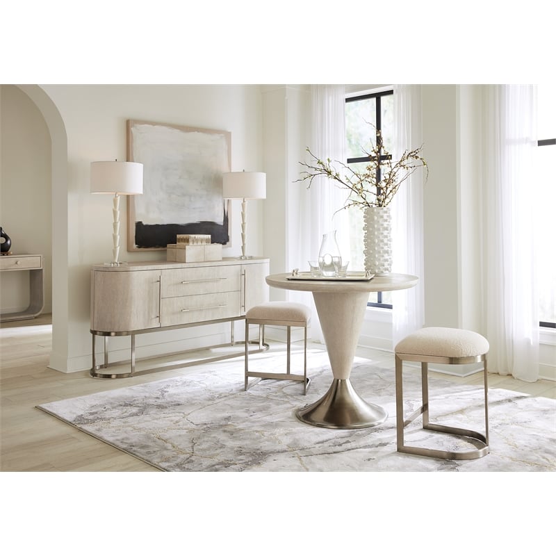 Modern Mood Wood Counter Height Table in Natural by Hooker Furniture