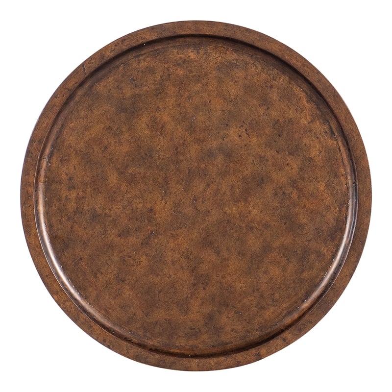 Melange Barron Metal Accent Table in Copper by Hooker Furniture