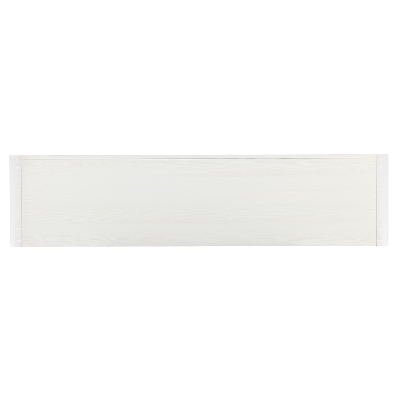 Melange Atlantis Entertainment Credenza in White Wood by Hooker Furniture