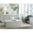 Melange Atlantis Entertainment Credenza in White Wood by Hooker Furniture