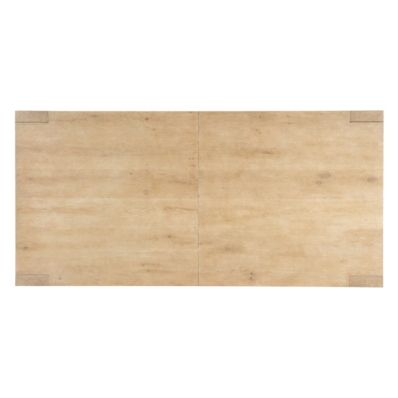 Retreat Rectangle Wood Dining Table w/ 22in leaf in Beige by Hooker Furniture