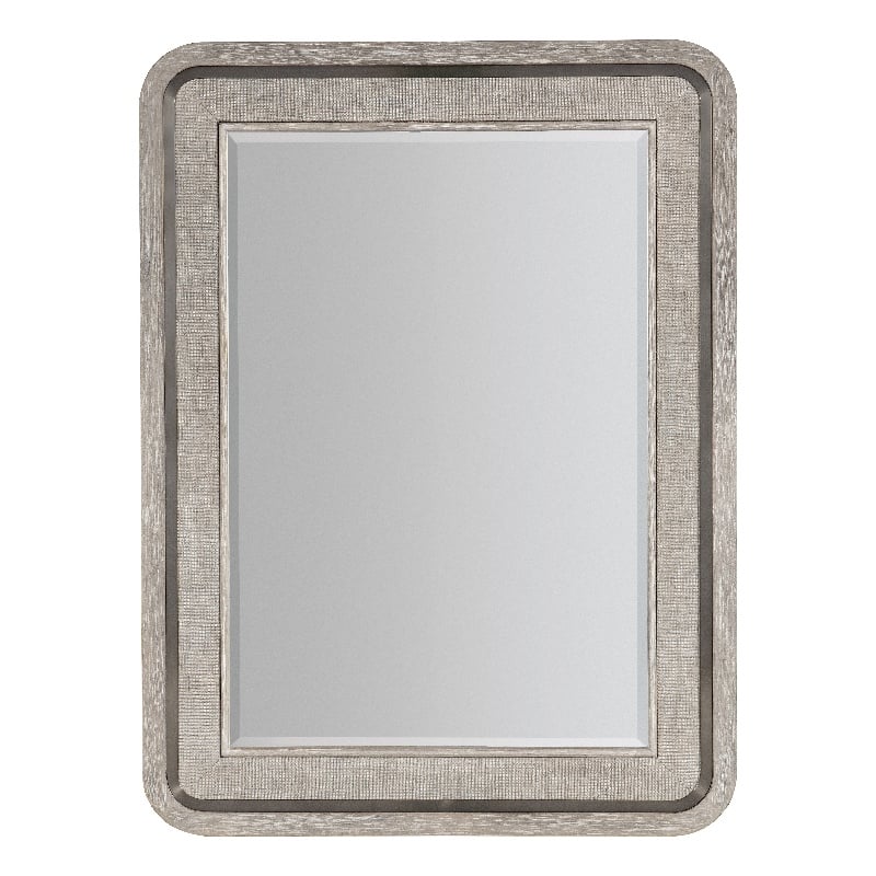 Modern Mood Wood Framed Landscape Mirror in Natural by Hooker Furniture