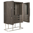 Modern Mood Wood Wardrobe in Brown by Hooker Furniture