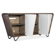 Melange Terra Wood Credenza in Brown by Hooker Furniture